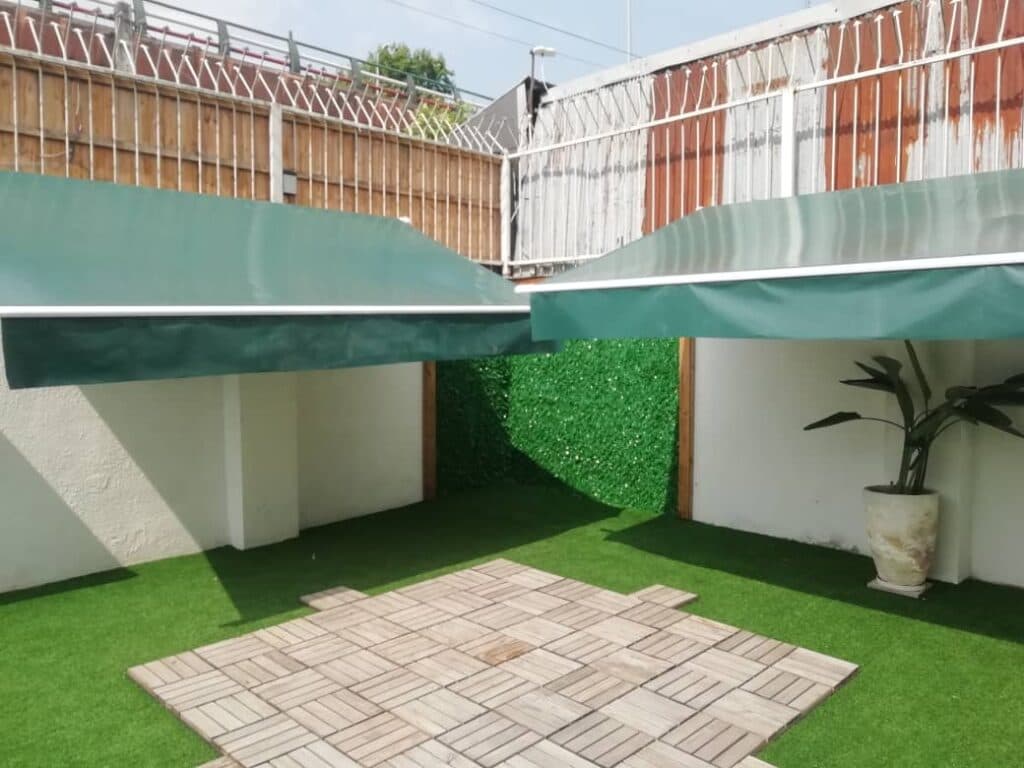 فروشگاه سایبان شهر داودی تولید و پخش سایبان بازویی کالسکه ای چادر مسافرتی و چتر متحرک در رشت