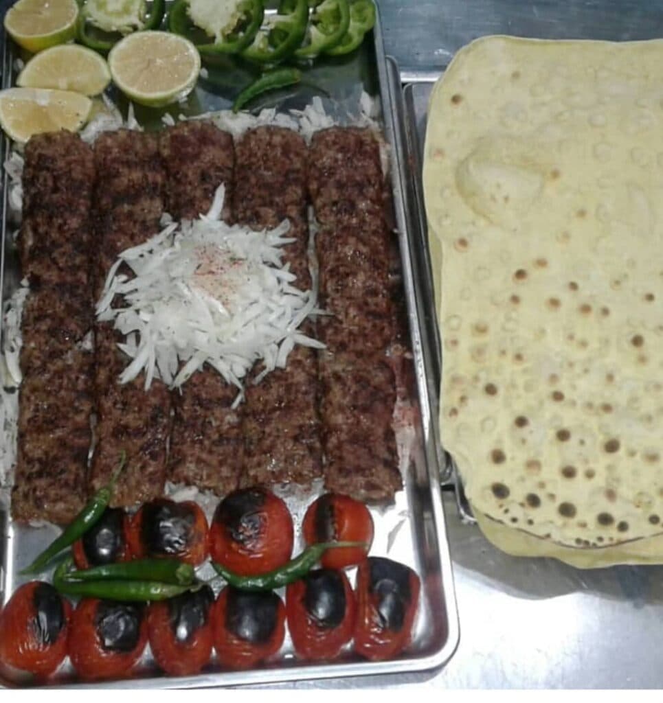 کباب ساطوری تک بناب آذربایجان امیر در شوش