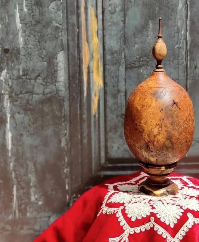 فروش چوب و ظروف چوبی گالری اسلب چوب در کاشان