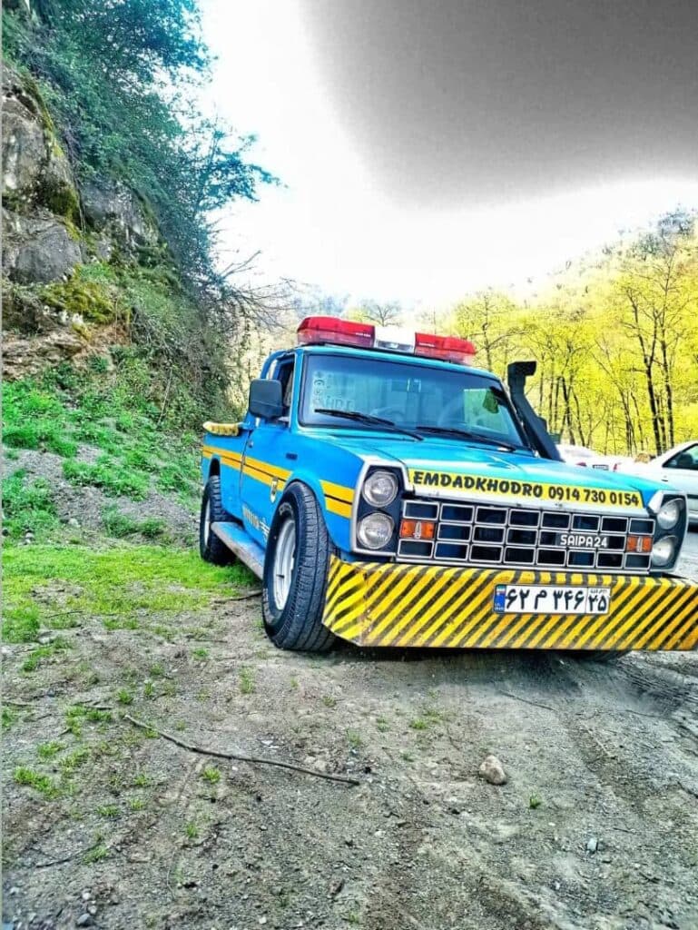 امداد خودرو و یدک کش و جرثقیل خودروبر سید مهدی در تبریز