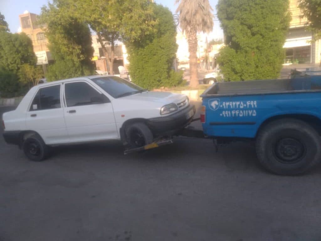 امداد خودرو و یدک کش هیدرولیکی و چرخگیر قلاوند در اندیمشک