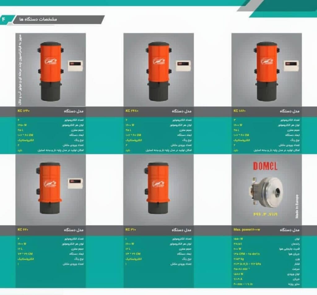 نمایندگی و خدمات پس از فروش جارو مرکزی کسری در یاسوج