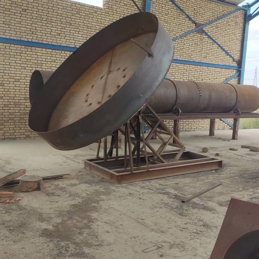 ساخت دستگاه صنعتی و سازه فلزی و سوله سازی اژون صنعت در گرگان