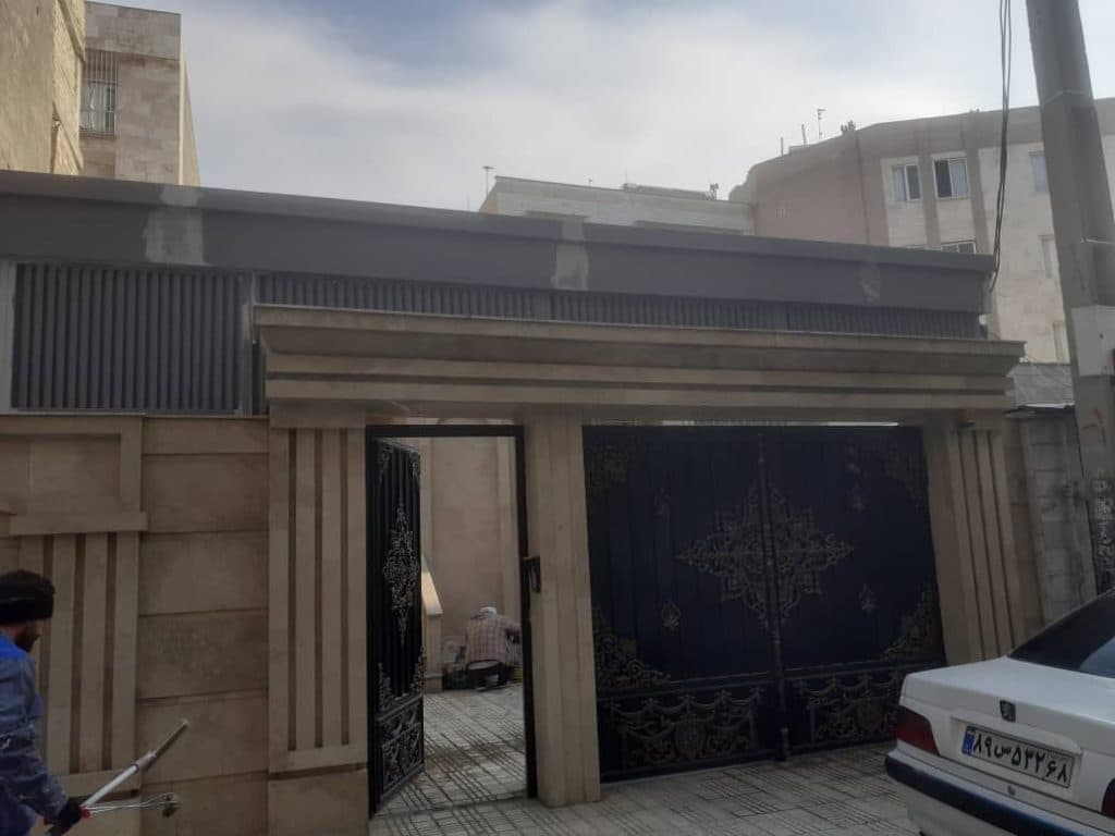 اجرای سقف شیروانی و اسکلت فلزی و جوشکاری بام آرا در کرج