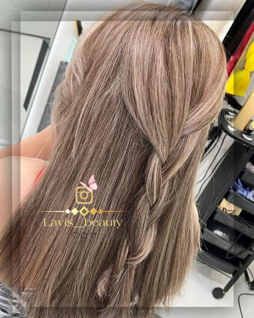 خدمات کراتین و رنگ و لایت سالن زیبایی لاویس بیوتی در شیراز