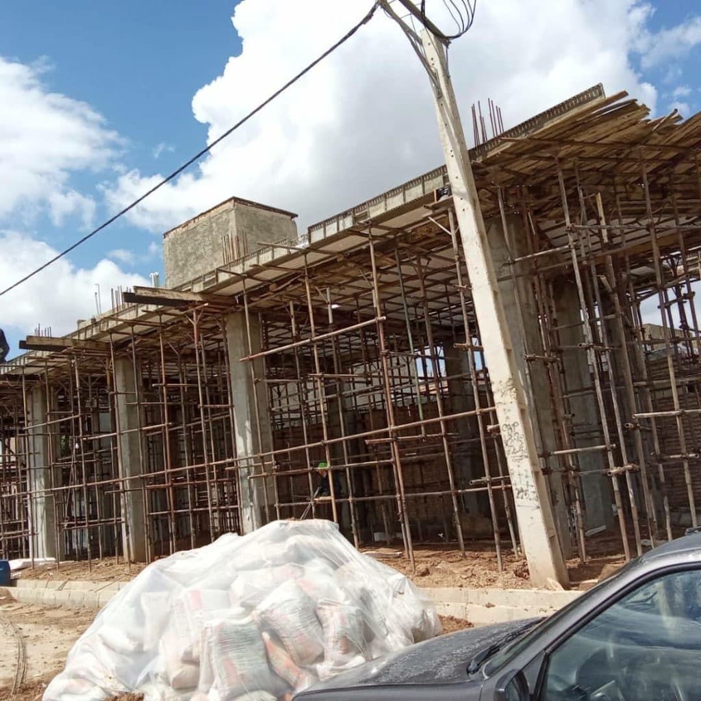 داربست برادران بیگدلی در هشتگرد نظرآباد