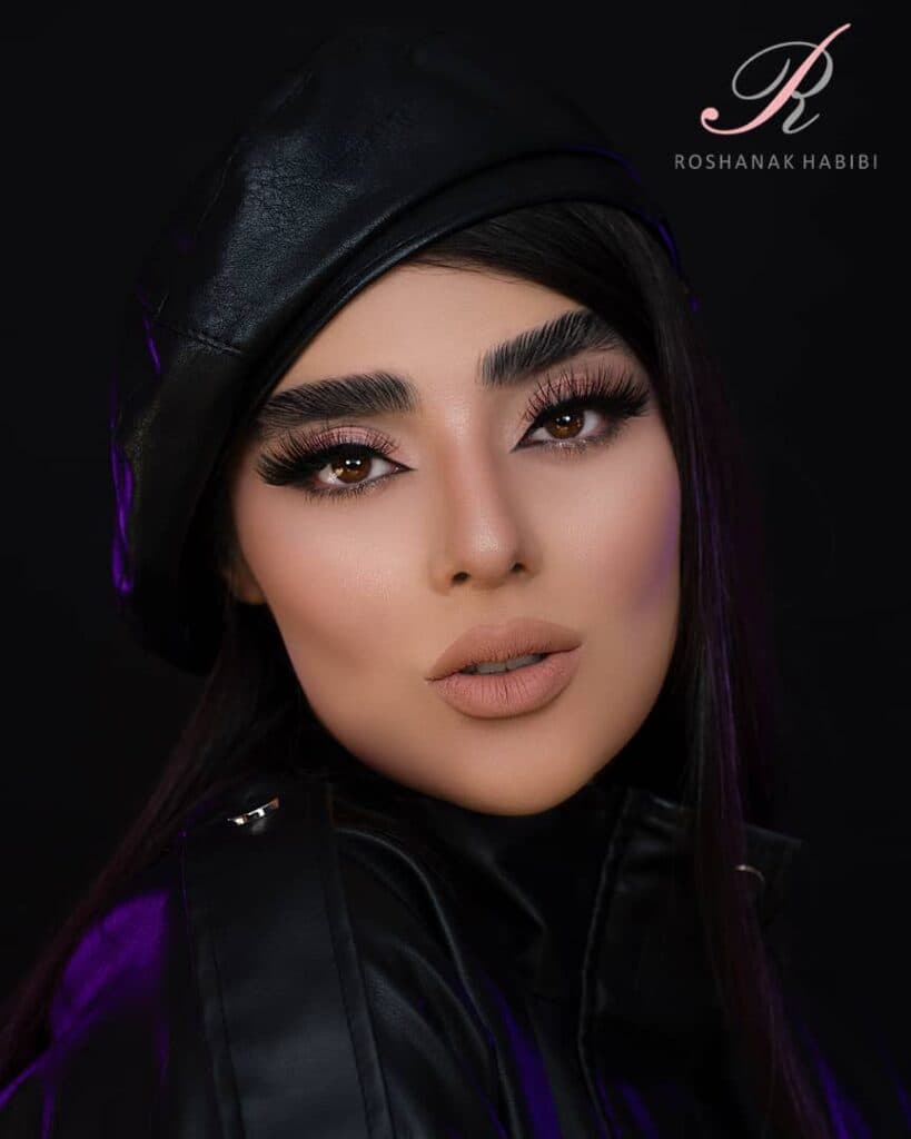 آموزش و خدمات میکاپ روشنک حبیبی در جنت آباد تهران