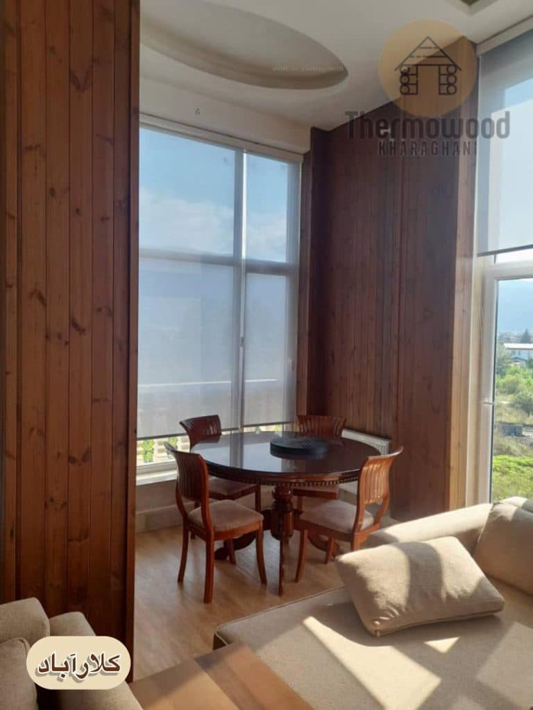 تولید و پخش چوب های ترمووود خرقانی در چالوس