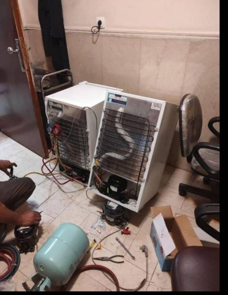 تعمیرات و نصب یخچال صنعتی و خانگی رخ بخش در شیراز