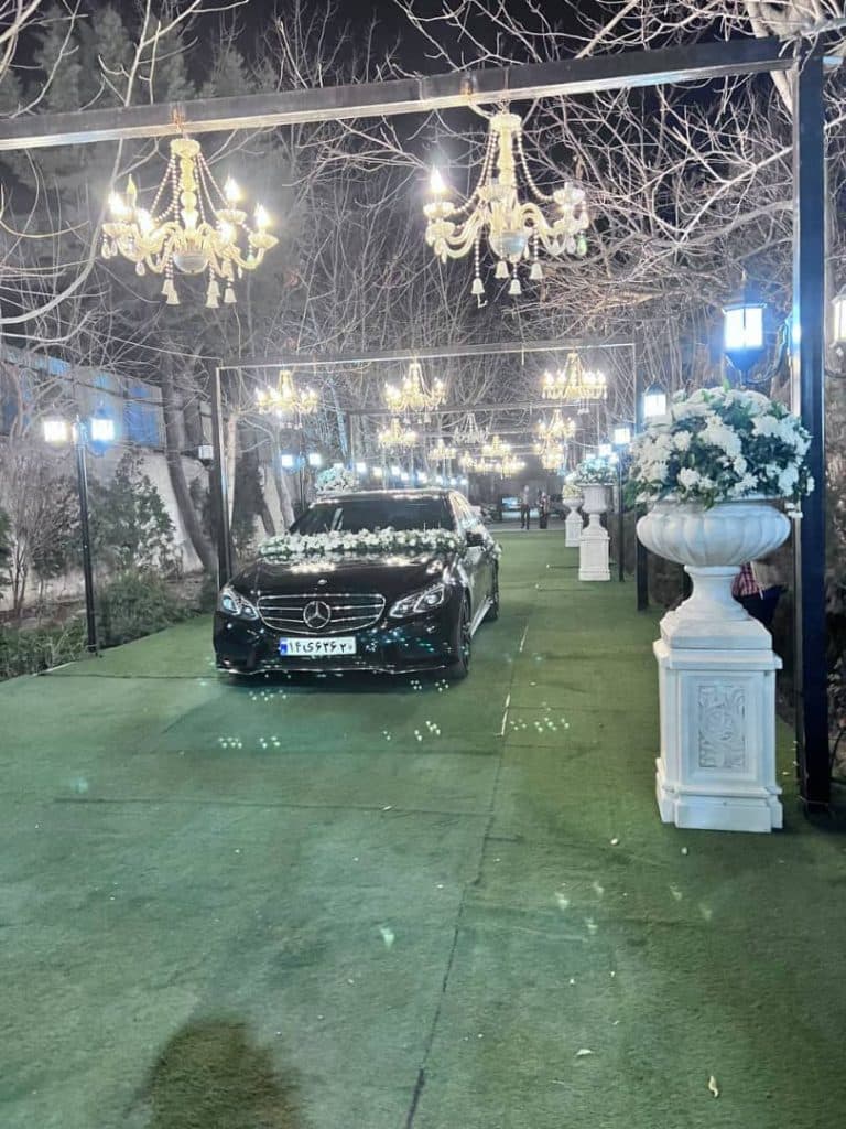 باغ تالار ماهد در تهران