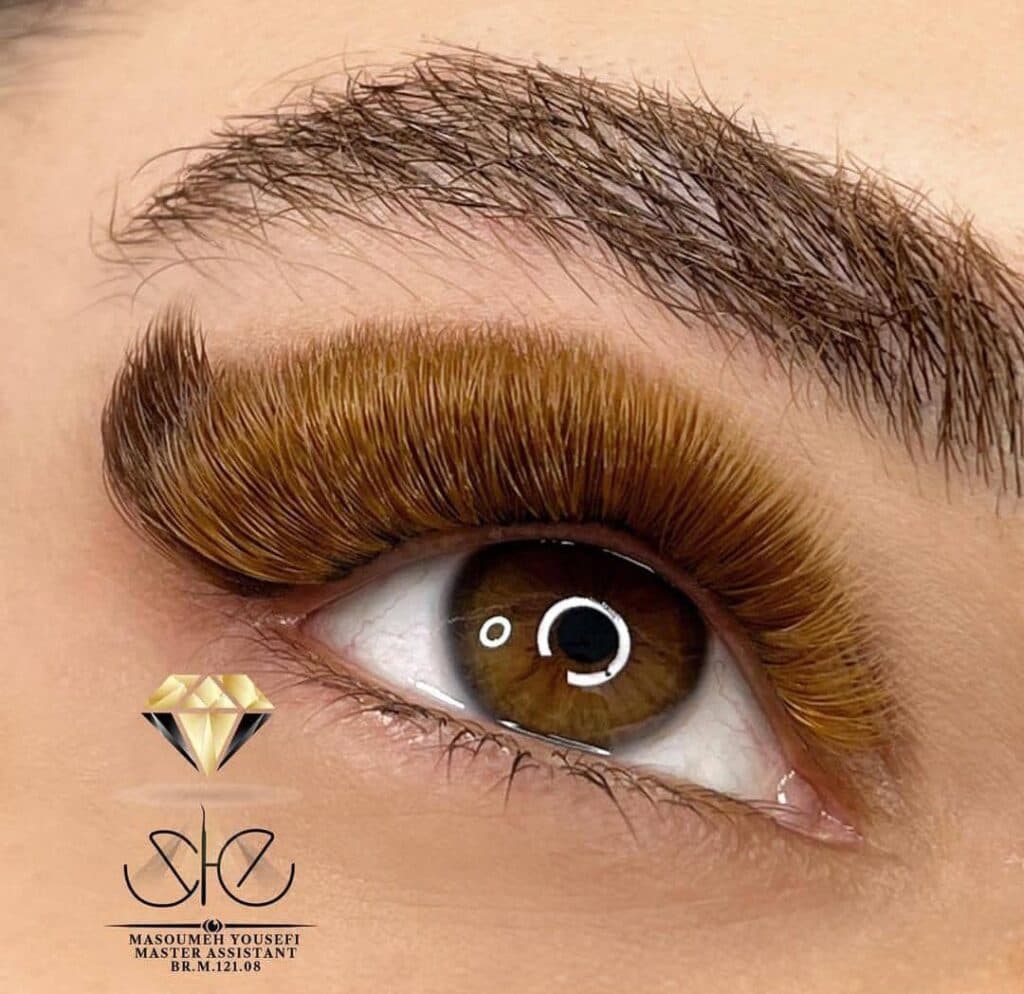 آموزش و خدمات اکستنشن مژه مصی یوسفی در قائم شهر