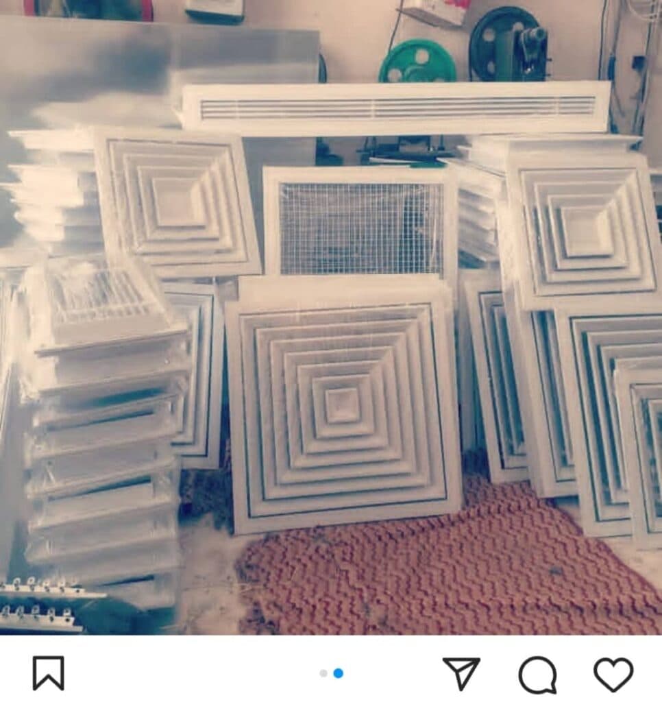 گروه تولیدی دریچه تامین هوا اترک صنعت در بجنورد