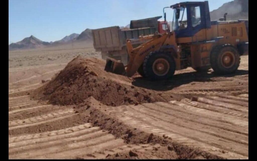 خدمات خاکبرداری و گودبرداری رضا در یزد