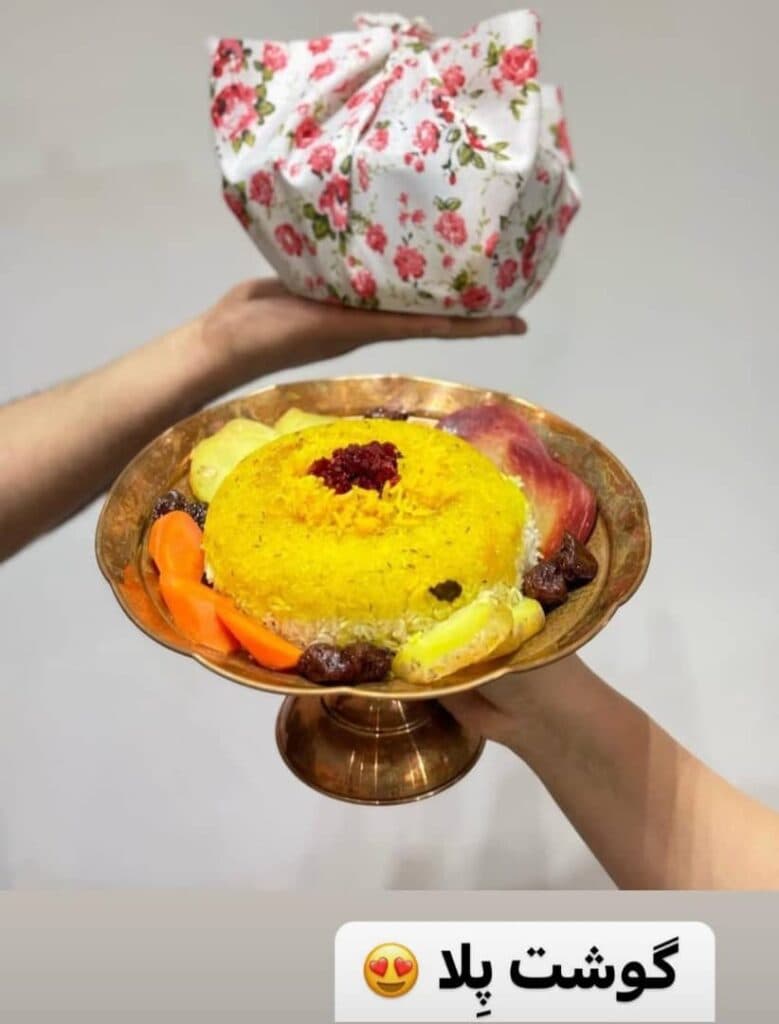 بیرون بر گوشت پلا در سمنان