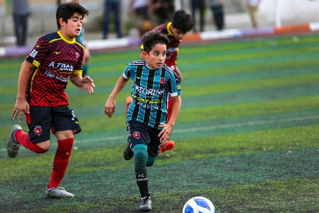 مدرسه فوتبال آتورینا در قاسم آباد مشهد