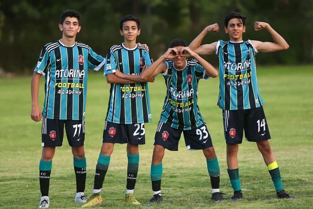 مدرسه فوتبال آتورینا در قاسم آباد مشهد