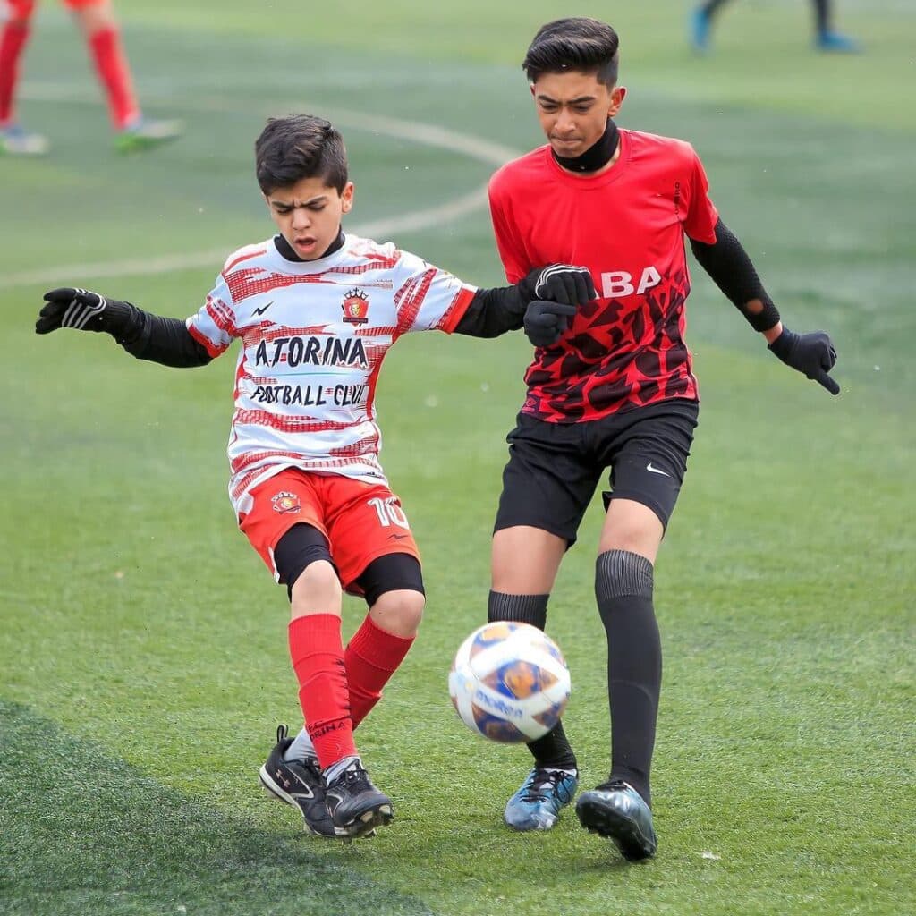 مدرسه فوتبال آتورینا در قاسم آباد مشهد