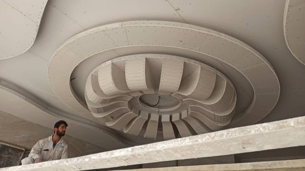 طراحی و اجرای کناف محمدی در تبریز