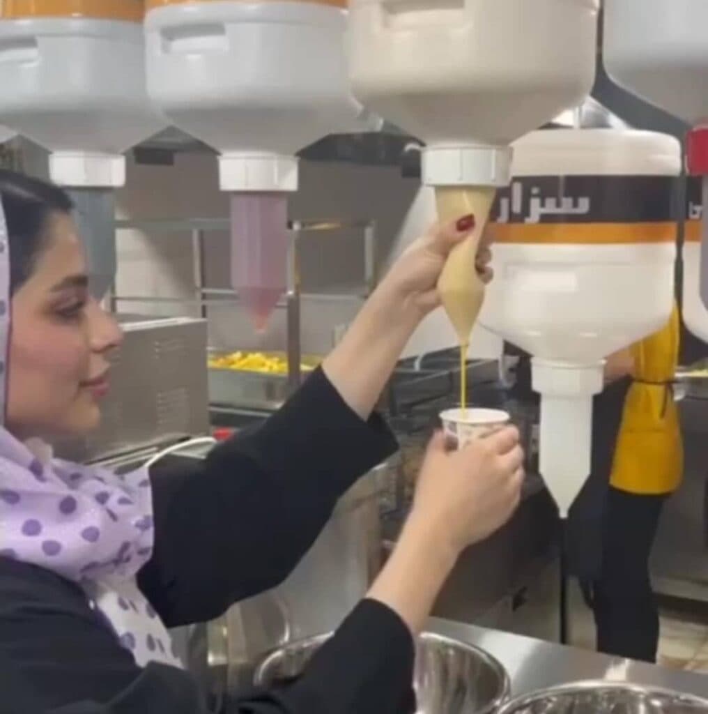 سیب زمینی سرخ شده بلژیکی سیب هوم در بندرعباس