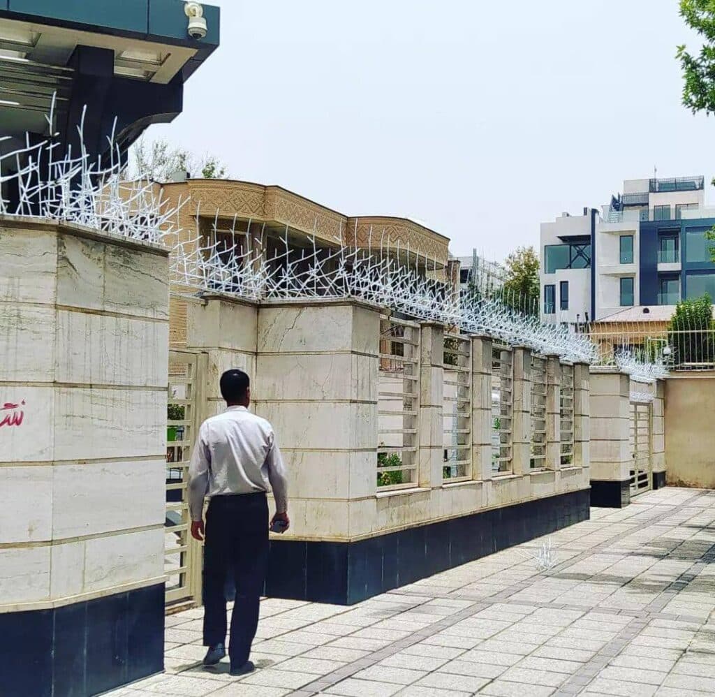 تولید و فروش نرده و حفاظ شاخ گوزنی فولاد حفاظ در شیراز