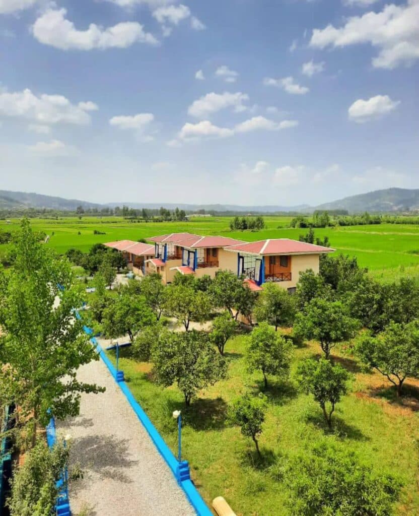 اقامتگاه بومگردی کیمه در لفور شیرگاه