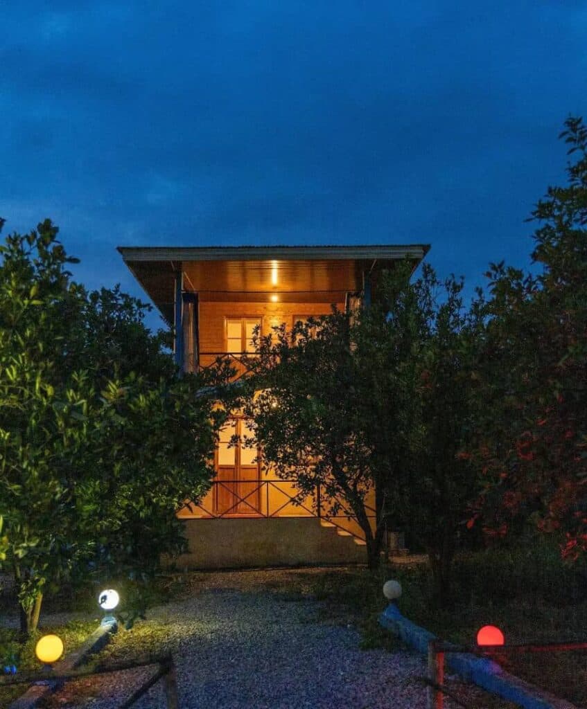 اقامتگاه بومگردی کیمه در لفور شیرگاه