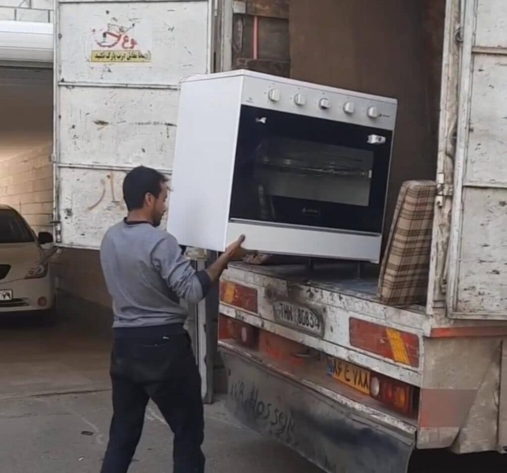 خدمات باربری و اثاث کشی منزل آسیا در قزوین