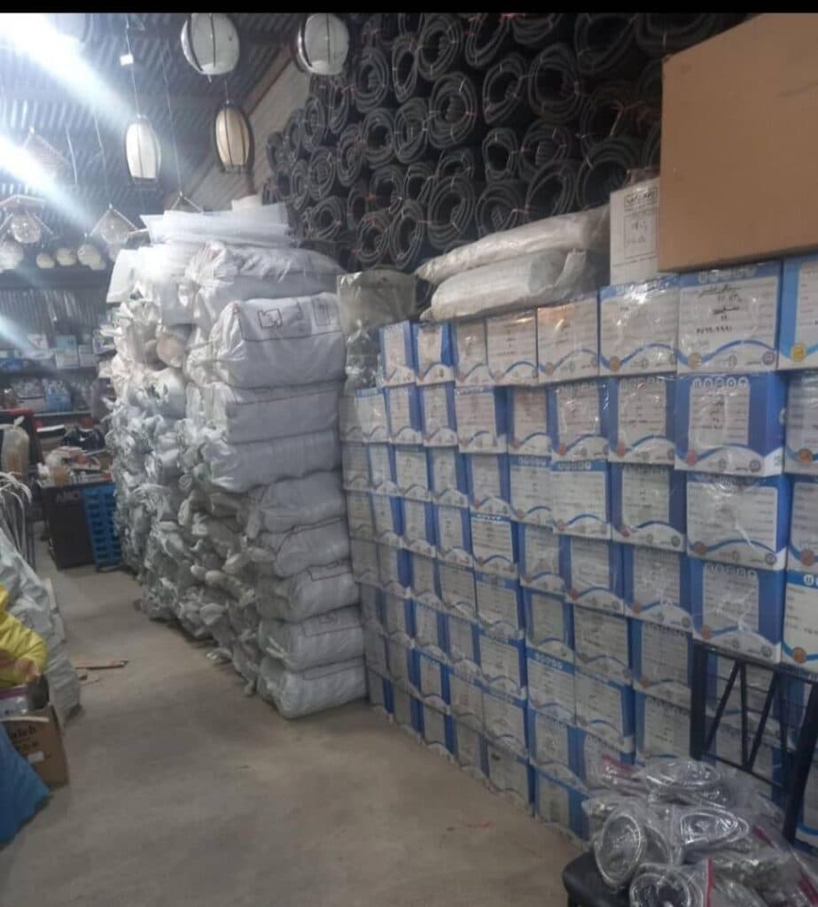 فروش لوازم ساختمانی برادران میرحسینی در یزد