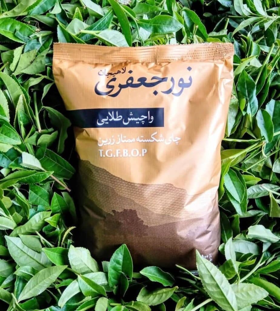کارخانه تولید و فروش چای نور جعفری در لاهیجان
