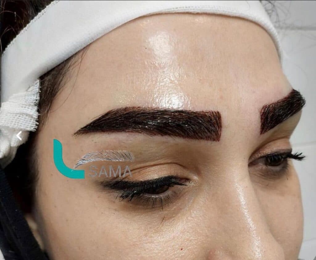 آموزش و خدمات زیبایی کاشت ابرو هویدر در شیراز