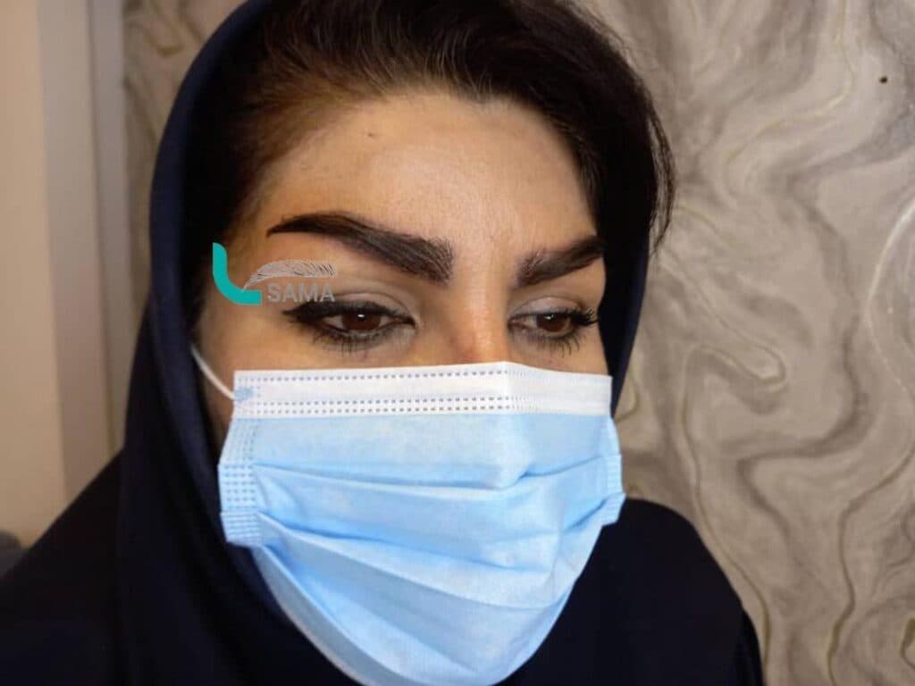 آموزش و خدمات زیبایی کاشت ابرو هویدر در شیراز