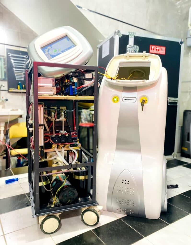 فروش و تعمیر دستگاه های لیزر پوستی و زیبایی مهران طب در ساری