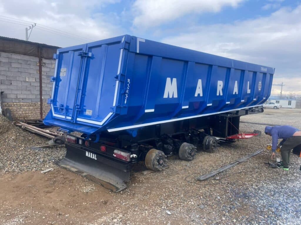 ساخت و فروش تریلی یورش صنعت در همدان