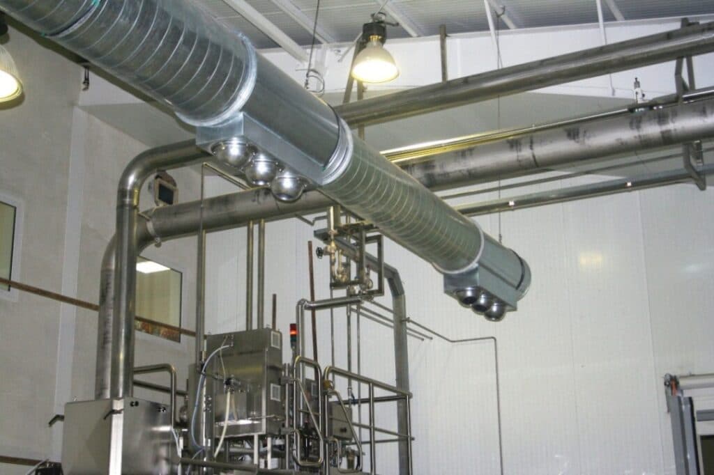 تولید و فروش کانال گرد اسپیرال کارباما در قزوین