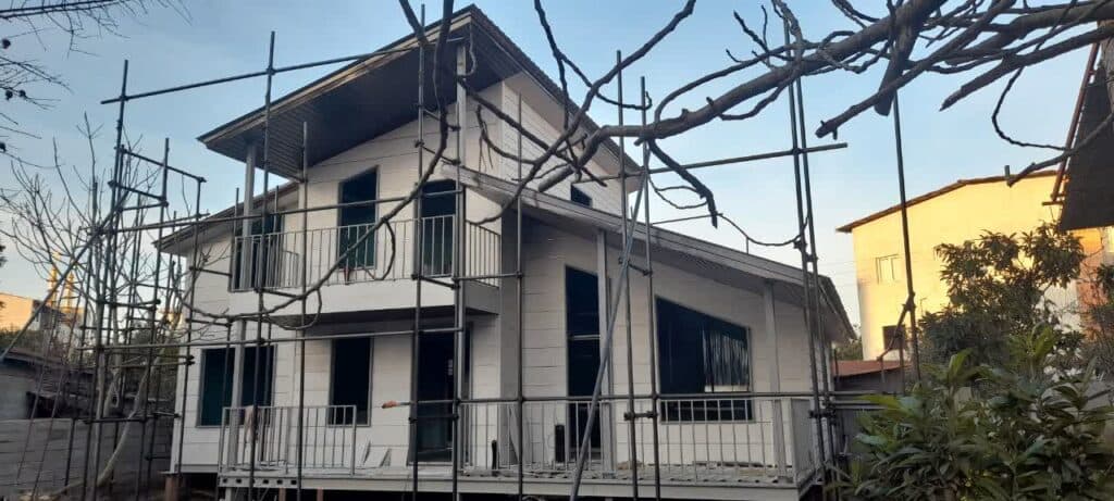 ساخت و طراحی ویلای پیش ساخته بنای سبز در تهران