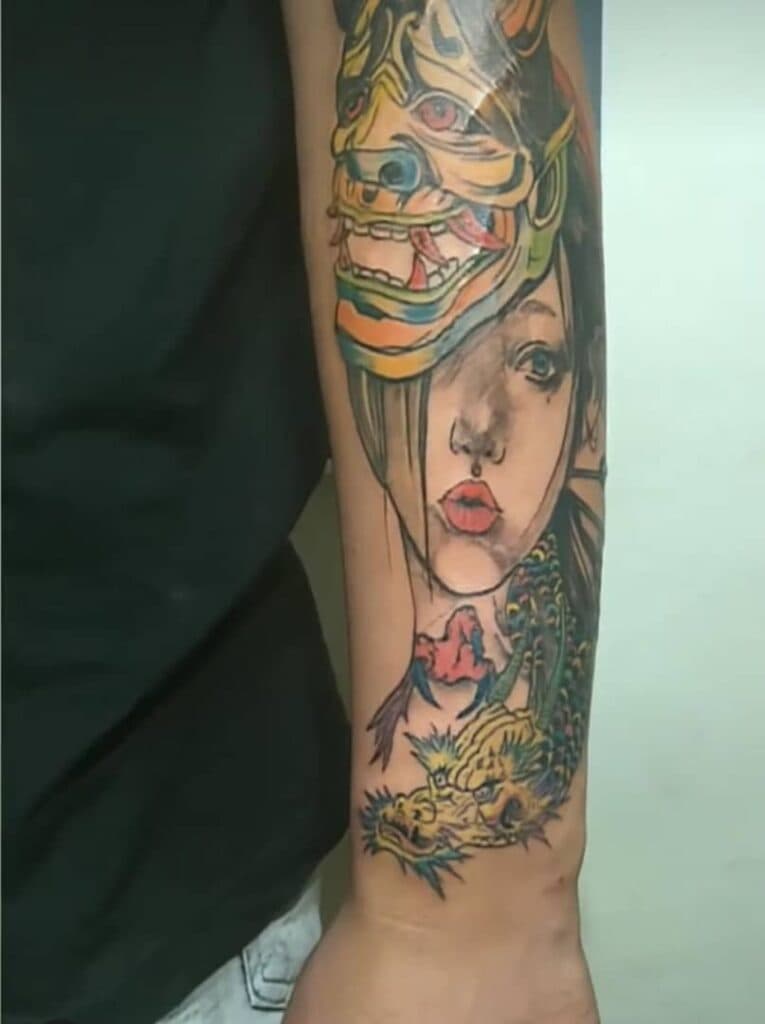 اجرای تخصصی تتو بدن اردلان در مهرشهر کرج