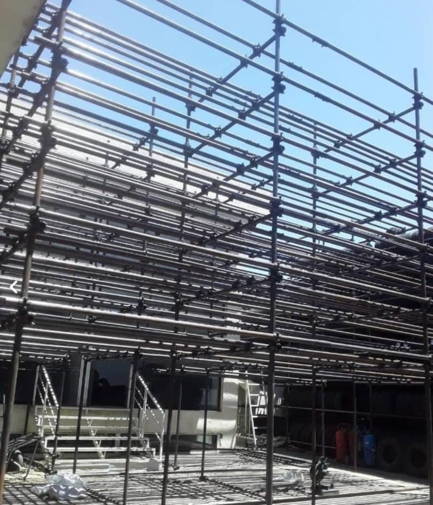 داربست فلزی طیبی در بندرعباس