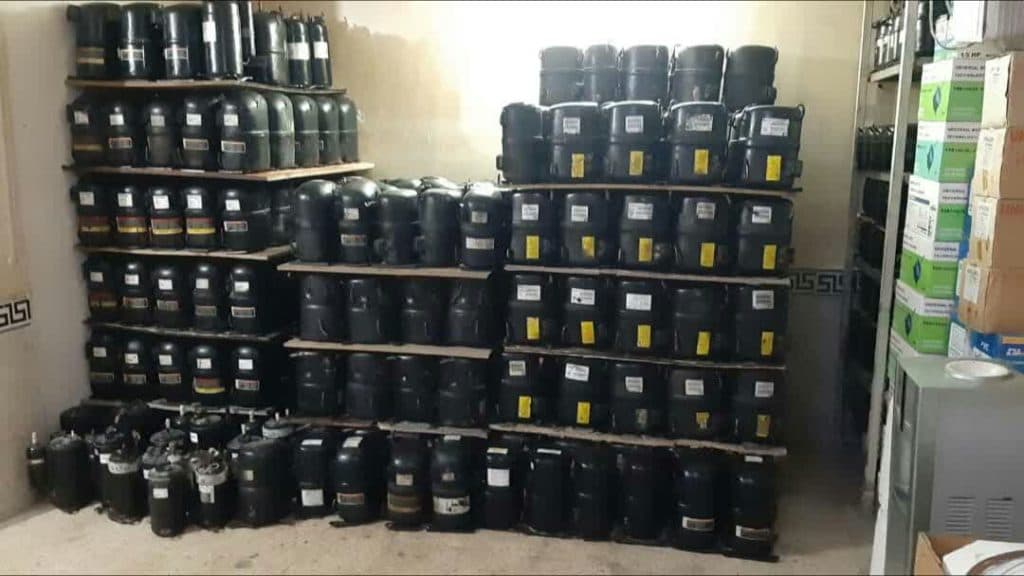 مرکز کمپرسور کولر استوک فرهاد سنندجی در قشم