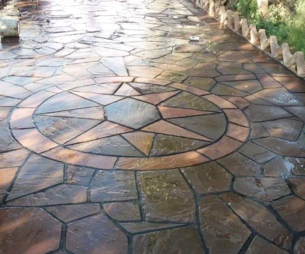 فروش و اجرای سنگ لاشه آقای رشیدی در دماوند تهران