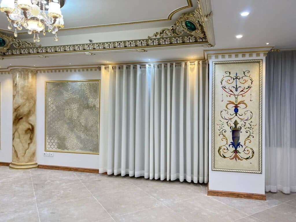 اجرای پتینه ساختمانی و میکروسمنت سارا مویدی در شیراز