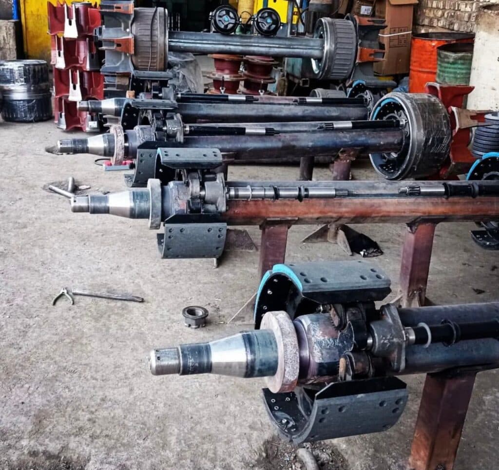 تولید و فروش محور تریلی wolf Mehvar در اصفهان