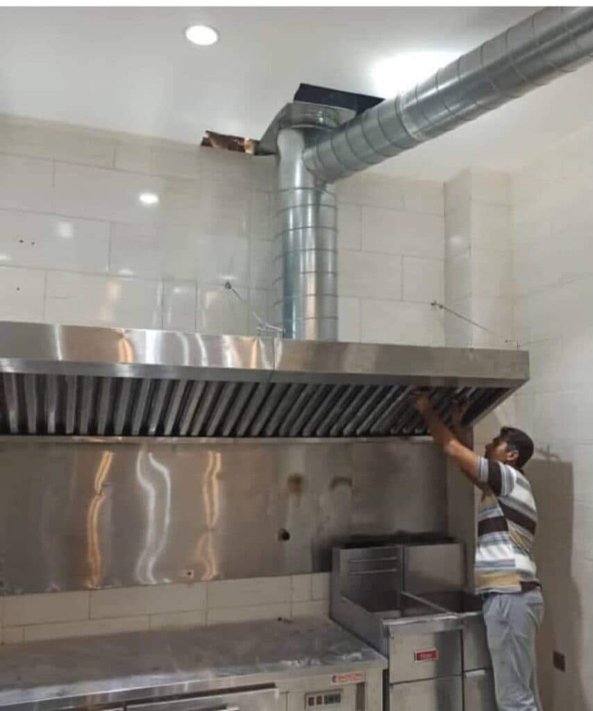 تولید کننده کانال گرد و هواکش صنعتی سانتریفیوژ شیراز اسپیرال در بوشهر