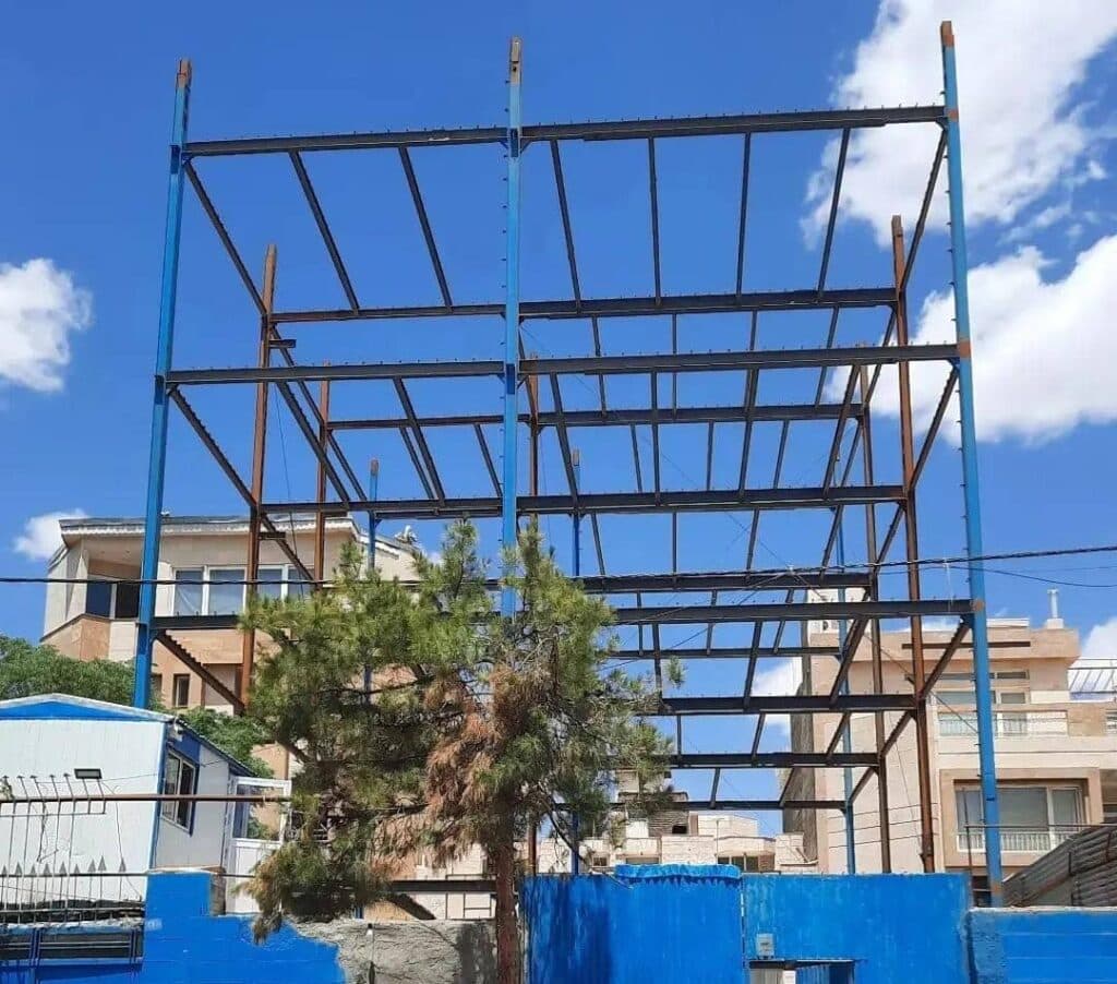 خدمات جوشکاری اسکلت فلزی و سوله گرگان سازه در مشهد