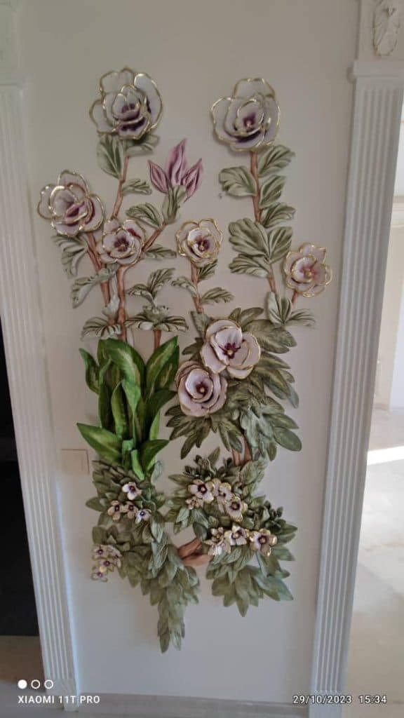 تولید و فروش گچبری پیش ساخته ابراهیم قهرمانی در اردبیل