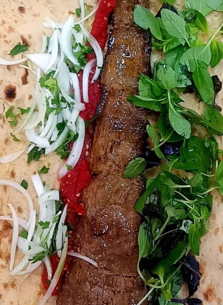 لقمه کباب لندو در کرمان