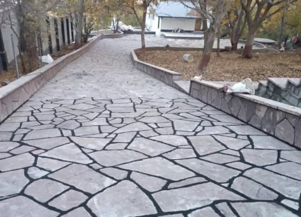 فروش و اجرای سنگ لاشه آقای رشیدی در دماوند تهران