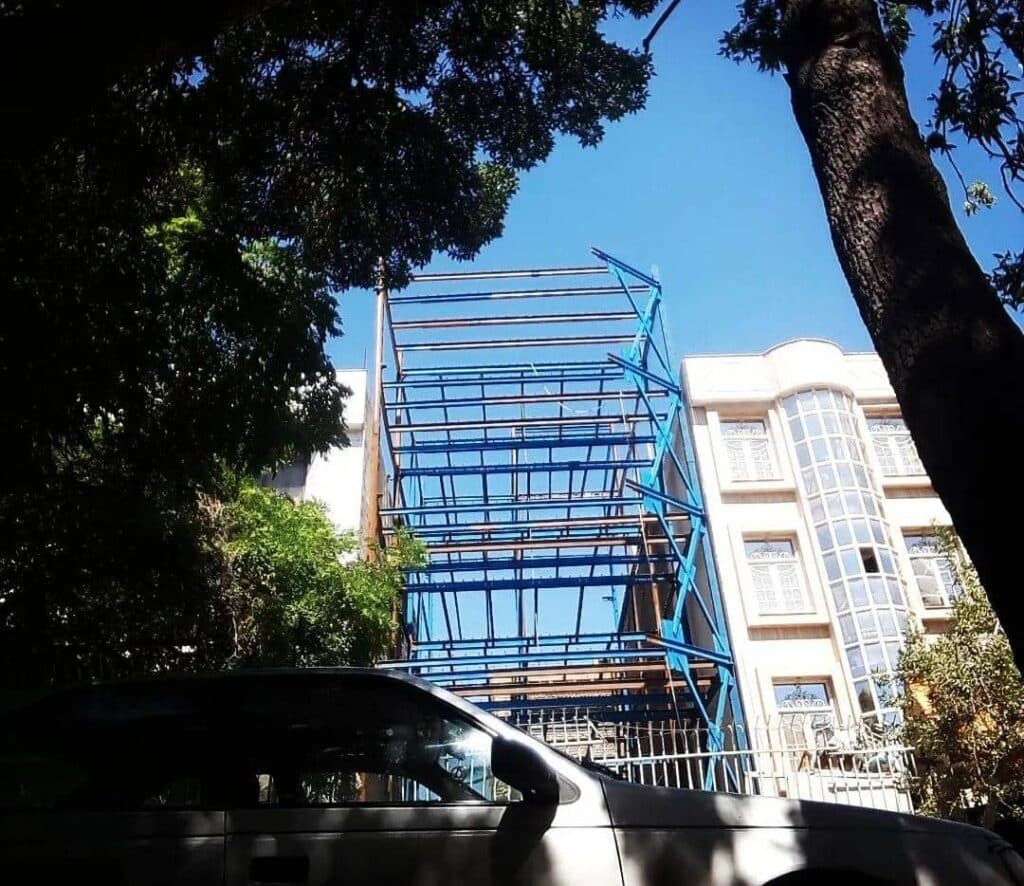 خدمات جوشکاری اسکلت فلزی و سوله گرگان سازه در مشهد