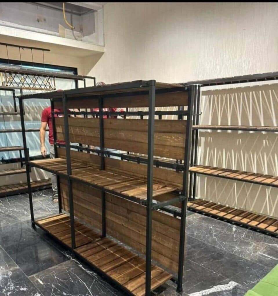 قفسه و رگال فروشگاهی سلطانی در بومهن تهران