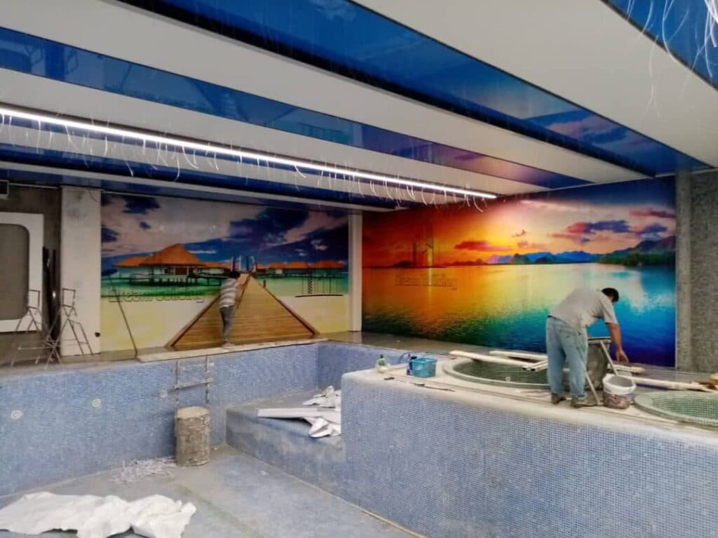 اجرای کفپوش اپوکسی و پوشش پلی اورتان امید در قزوین