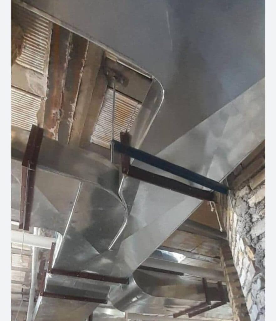 ساخت کانال و دریچه کولر رحمت آبادی در فردیس